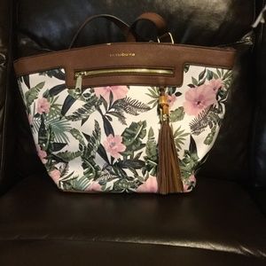 Liz Claiborne Floral Tote Bag